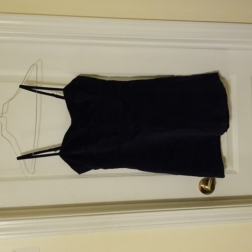 Urban outfitters deep purple mini dress velvet